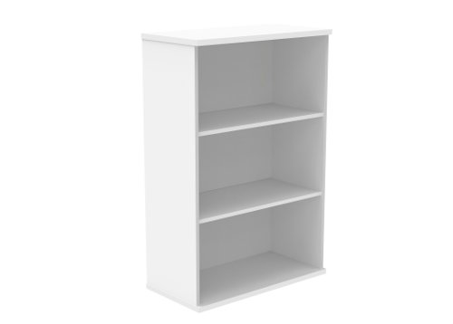 Bookcase 2 Shelf 1204 High Arctic White
