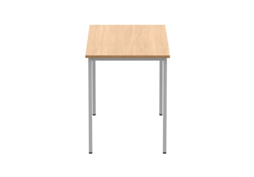 Office Rectangular Multi-Use Table (FSC) 1200X600 Norwegian Beech/Silver