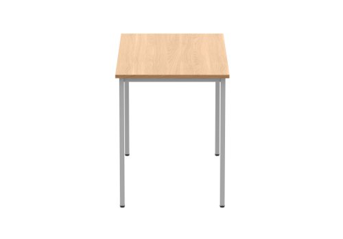 Office Rectangular Multi-Use Table 1200X600 Norwegian Beech/Silver TC Group