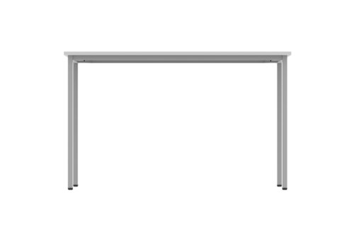 Office Rectangular Multi-Use Table (FSC) 1200X600 Arctic White/Silver