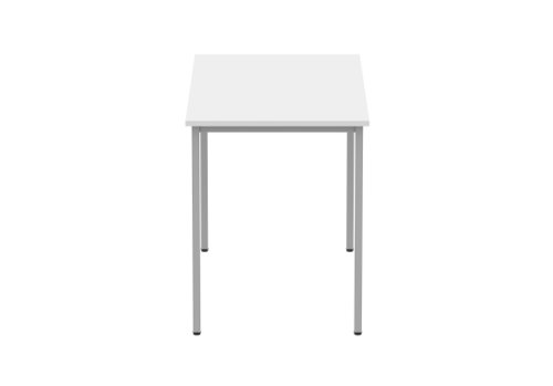 CORE1260MPTWHTSV Office Rectangular Multi-Use Table 1200X600 Arctic White/Silver