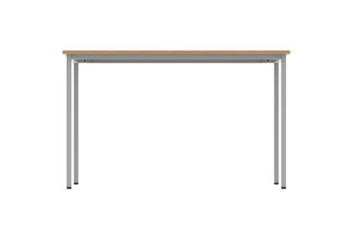 Office Rectangular Multi-Use Table 1200X800 Norwegian Beech/Silver TC Group