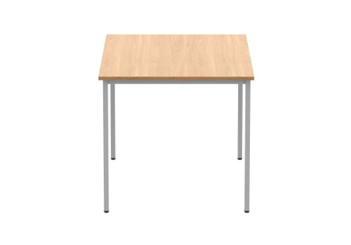 CORE1280MPTBCHSV Office Rectangular Multi-Use Table 1200X800 Norwegian Beech/Silver