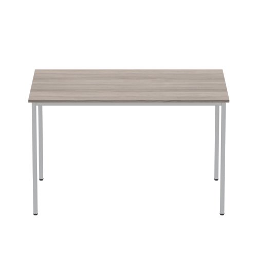 Office Rectangular Multi-Use Table (FSC) 1200X800 Alaskan Grey Oak/Silver