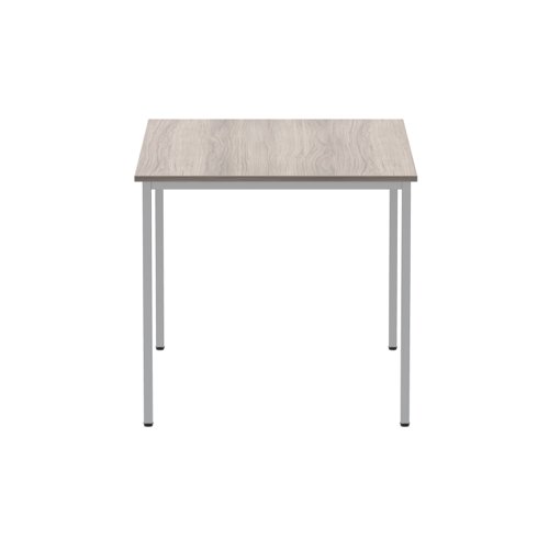 Office Rectangular Multi-Use Table (FSC) 1200X800 Alaskan Grey Oak/Silver