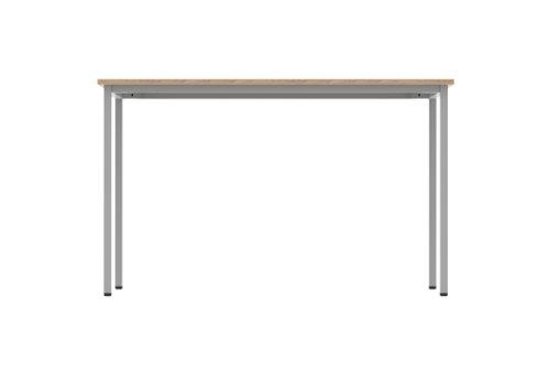 Office Rectangular Multi-Use Table 1200X800 Canadian Oak/Silver TC Group