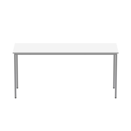 Office Rectangular Multi-Use Table (FSC) 1600X600 Arctic White/Silver