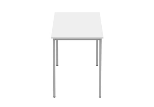 CORE1660MPTWHTSV Office Rectangular Multi-Use Table 1600X600 Arctic White/Silver