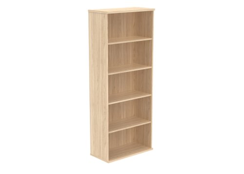 Bookcase (FSC) 4 Shelf 1980 High Canadian Oak