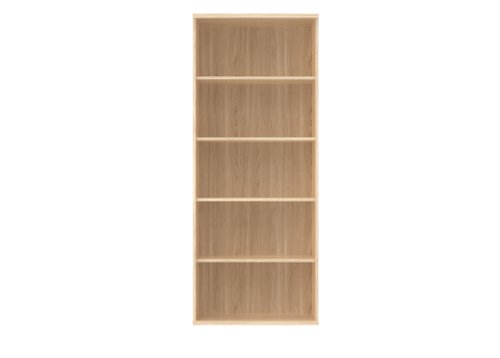 Bookcase (FSC) 4 Shelf 1980 High Canadian Oak