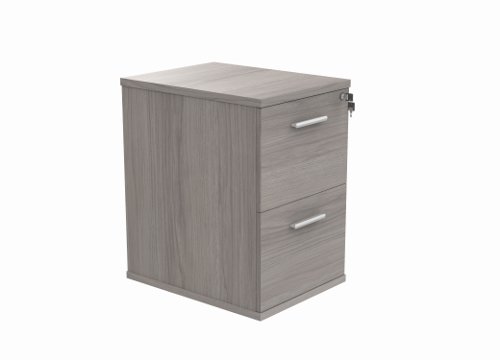 Filing Cabinet Office Storage Unit (FSC) 2 Drawers Alaskan Grey Oak