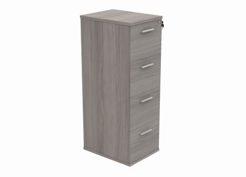 Filing Cabinet Office Storage Unit (FSC) 4 Drawers Alaskan Grey Oak