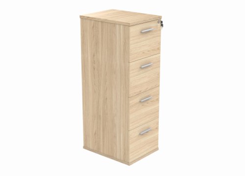 Filing Cabinet Office Storage Unit (FSC) 4 Drawers Canadian Oak