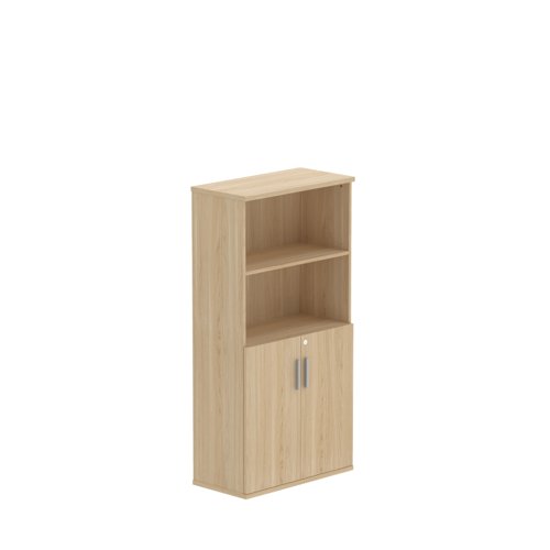 Combination Cupboard with Doors (FSC) 1500 High Canadian Oak