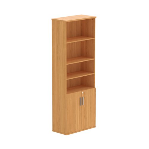 Combination Cupboard with Doors (FSC) 2200 High Norwegian Beech