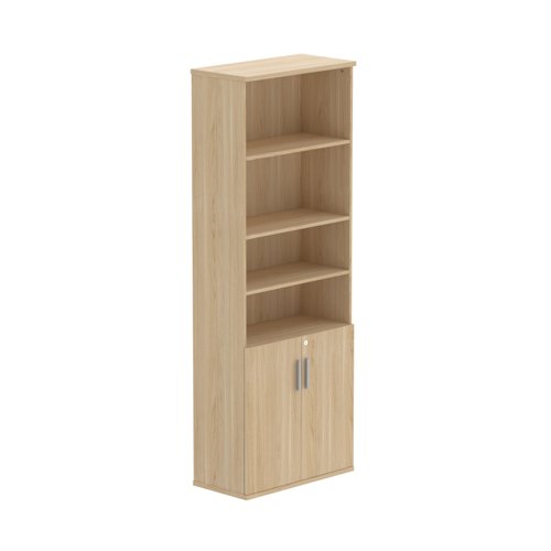 Combination Cupboard with Doors (FSC) 2200 High Canadian Oak