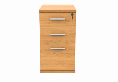 COREDH3600BCH | Our Wooden Desk High Pedestal, equipped with three drawers, have been designed with space-saving and storage in mind, creating a space for all your personal office equipment safe.