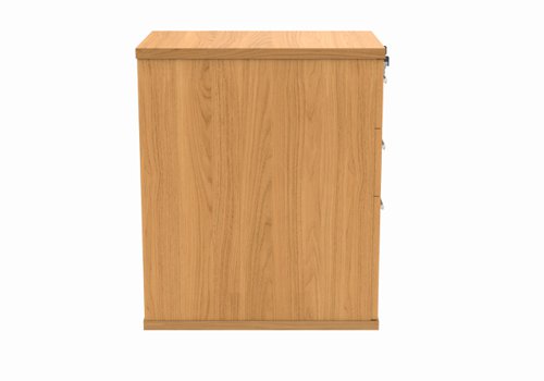 COREDH3600BCH | Our Wooden Desk High Pedestal, equipped with three drawers, have been designed with space-saving and storage in mind, creating a space for all your personal office equipment safe.