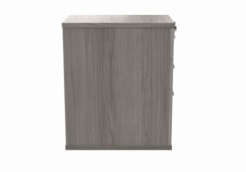 Desk High Office Storage Unit (FSC) 600 Deep Alaskan Grey Oak