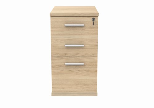 COREDH3600OK | Our Wooden Desk High Pedestal, equipped with three drawers, have been designed with space-saving and storage in mind, creating a space for all your personal office equipment safe.