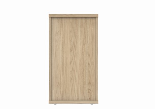 Desk High Office Storage Unit (FSC) 800 Deep Canadian Oak