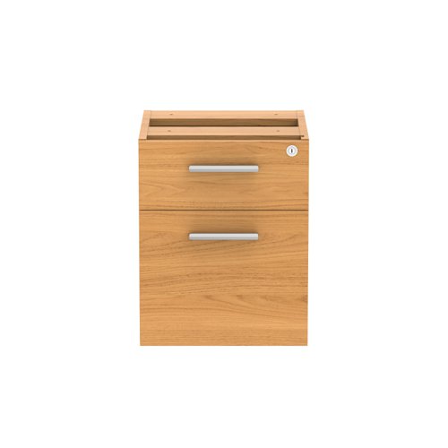 COREFP2/800BCH | Stylish and sleek fixed under desk storage unit featuring 2 sturdy and durable drawers