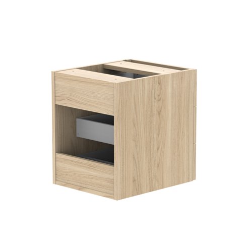 COREFP3/600OK | Stylish and sleek fixed under desk storage unit featuring 3 sturdy and durable drawers