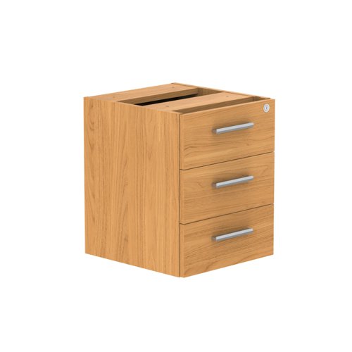 COREFP3/800BCH | Stylish and sleek fixed under desk storage unit featuring 3 sturdy and durable drawers