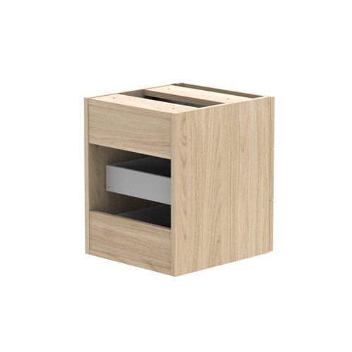 COREFP3/800OK | Stylish and sleek fixed under desk storage unit featuring 3 sturdy and durable drawers