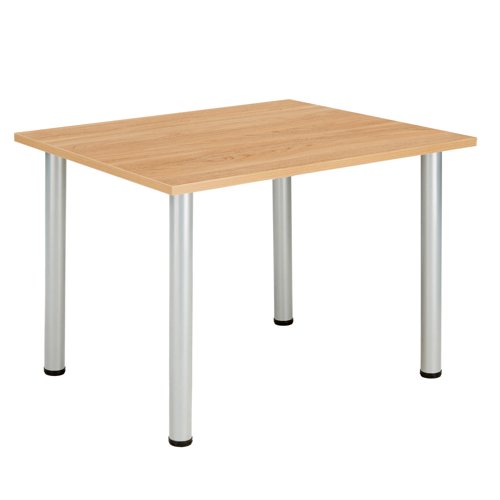 Core Pole Leg Rectangular Meeting Table (Fsc) 1200X800  Norwegian Beech