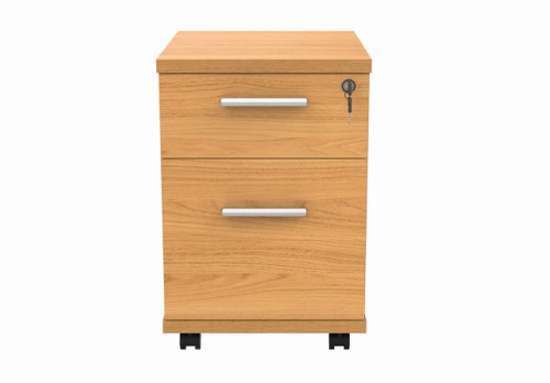 COREUDM2BCH | Our Mobile Under Desk Pedestal, equipped with two drawers, has been designed with space-saving and storage in mind, creating a space for all your personal office equipment safe.