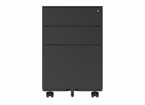 COREUSMP3BK | Our Steel Mobile Storage Units with three drawers are perfect for all office environments and have been designed with stability and safety in mind.