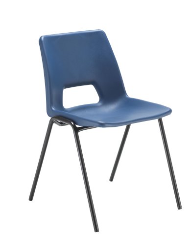 Economy Polypropylene Chair Blue TC Group