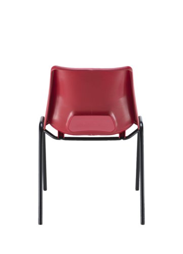Economy Polypropylene Chair Red TC Group