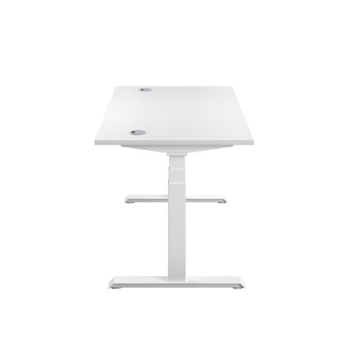 Economy Sit Stand Desk (FSC) 1600 X 800 White/White