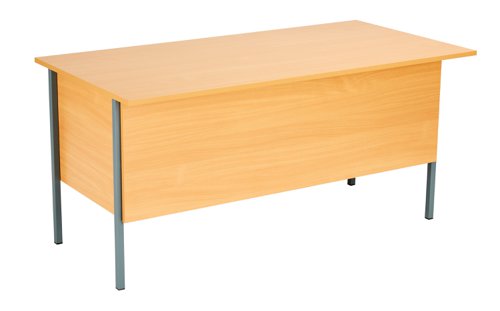 Eco 18 Rectangular Desk with 3 Drawer Pedestal 1500 X 750 Ellmau Beech/Black