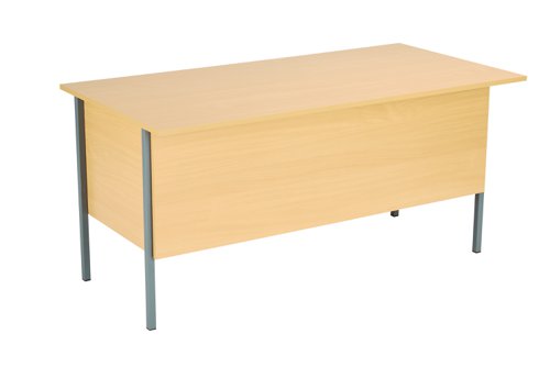 Eco 18 Rectangular Desk with 2 Drawer and 3 Drawer Pedestal 1800 X 750 Oak/Black