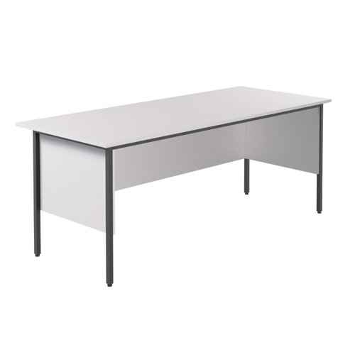 EF1875RECWHBK Eco 18 Rectangular Desk 1800 X 750 White/Black