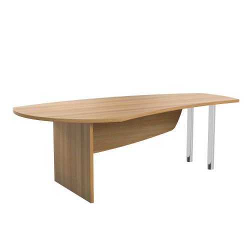 E Space Executive Left Hand Desk - Cappuccino