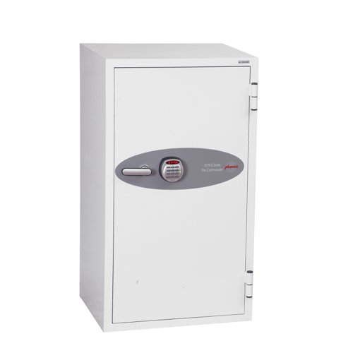 Fire Commander FS1910E Series Steel Safe with Electronic Lock 690 x 1160 White