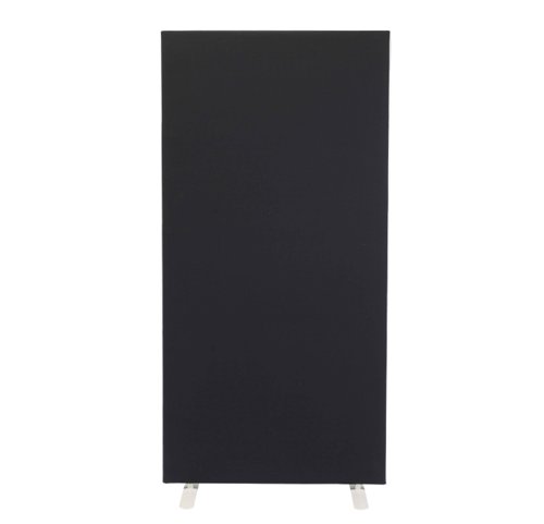 Floor Standing Screen Straight 1200W X 1800H Black