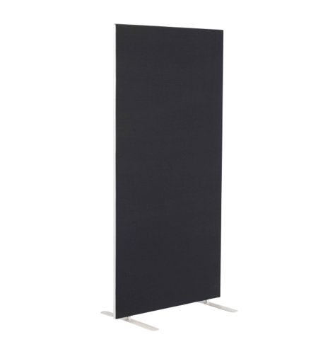 Floor Standing Screen Straight : 1200W X 1800H : Black