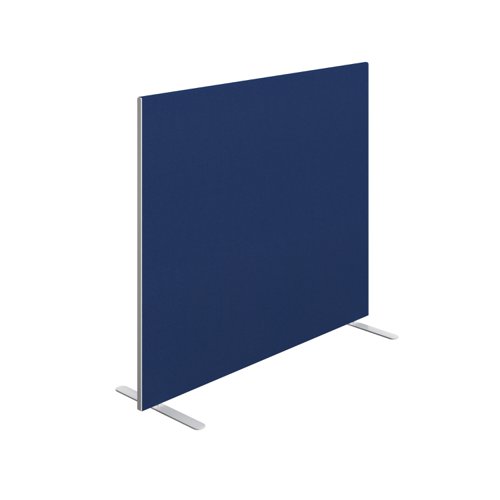 FST1412SRB | Introducing our floor standing screens for commercial office space! Made with a hard wearing fabric upholstery and a sturdy steel frame, this screen is built to last. Available in a variety of colours and sizes, it can be customised to fit any office decor. The rectangular shape provides ample coverage for privacy and noise reduction. Not only does it enhance the aesthetic of your office, but it also creates a more productive and comfortable work environment. Invest in our floor standing screen for a durable and stylish addition to your office space.