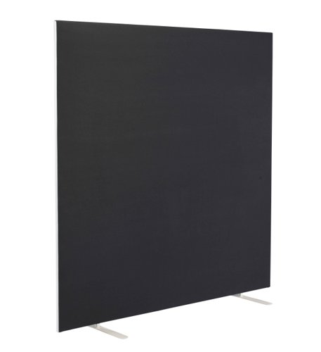 Floor Standing Screen Straight 1600W X 1600H Black