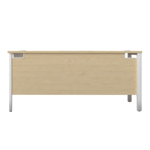 Goal Post Right Hand Return Desk (FSC) 1600X800 Maple/White