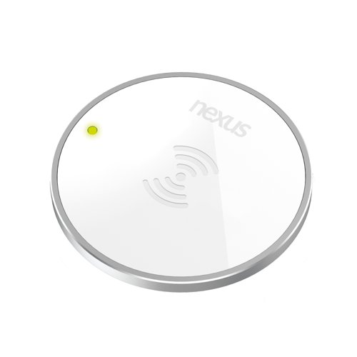 Round In-Desk Wireless Power Module White