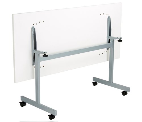 One Eighty Rectangular Tilting Table 1600 X 800 White/Silver