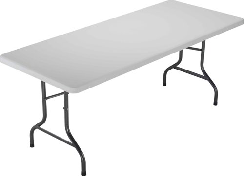 Folding Rectangular Table : 1810 : White