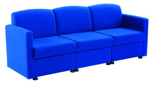 Arm module to be used with the Glacier fully upholstered modular seating range, with hard-wearing fabric and complementary tables. Ideal for any waiting or reception room, fully flexible to suit the size of the room.