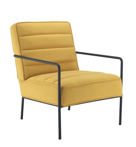Jade Reception Chair - Mustard